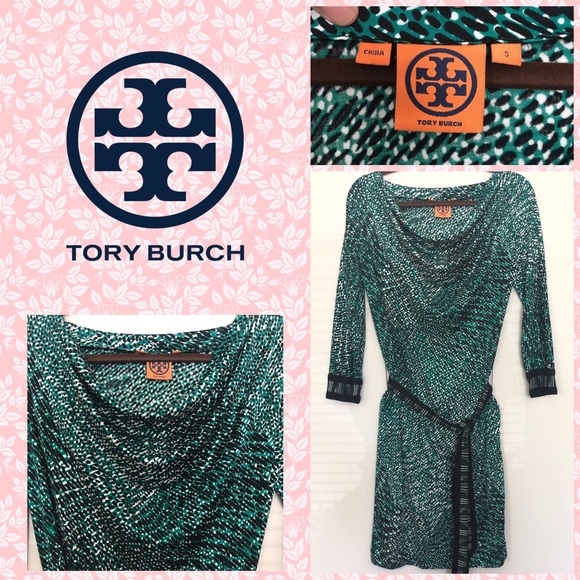 Tory Burch Dresses & Skirts - TORY BURCH LONGSLEEVED GRAFFITI DRESS